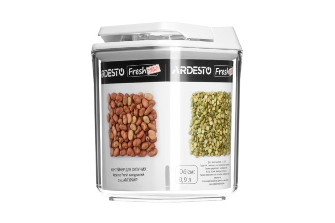 Vacuum container for granulated products Ardesto Fresh AR1309WP (0.9 L)