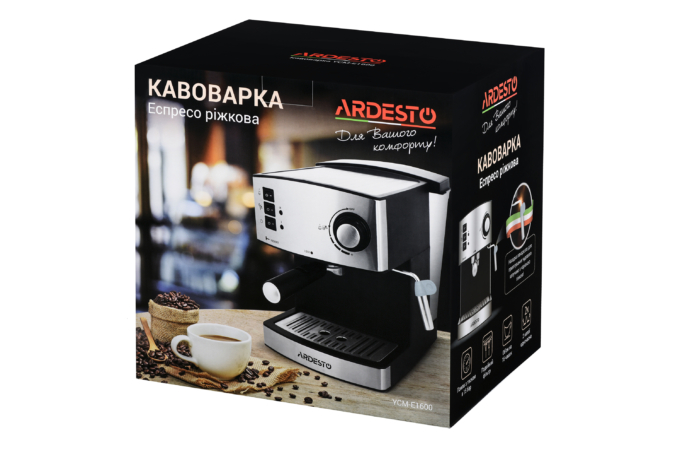 Pump Espresso Coffee Maker Ardesto YCM-E1600