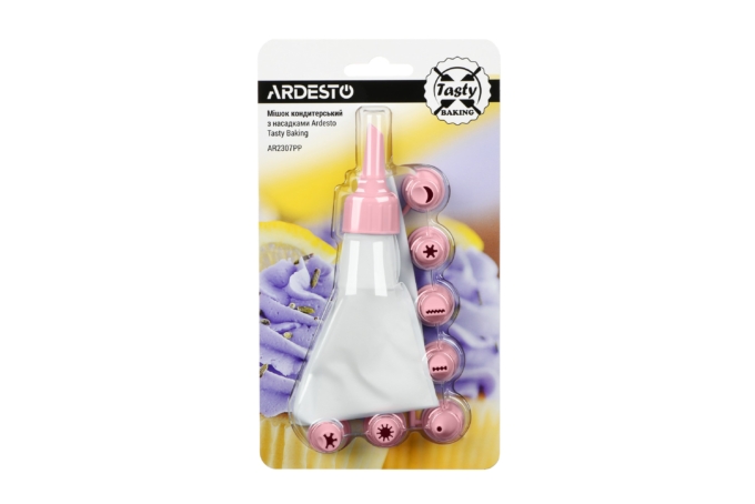 Pastry bag with nozzles Ardesto Tasty baking AR2307PP