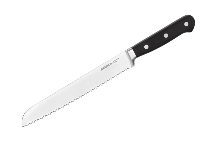 Кухонный нож для хлеба Ardesto Black Mars AR2033SW