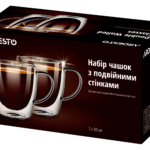 Cup set ARDESTO with double walls and handles AR2630GHP