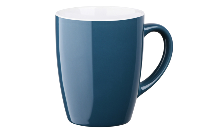 Чашка ARDESTO Savona, 360 мл, сине-белая AR3036SB